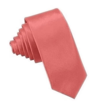Sublimačná tmavo ružová kravata 