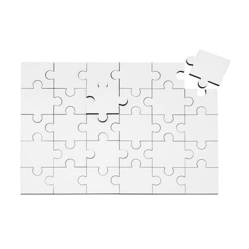 Dětské puzzle MDF 25 x 17,5 cm - 30 elementů
