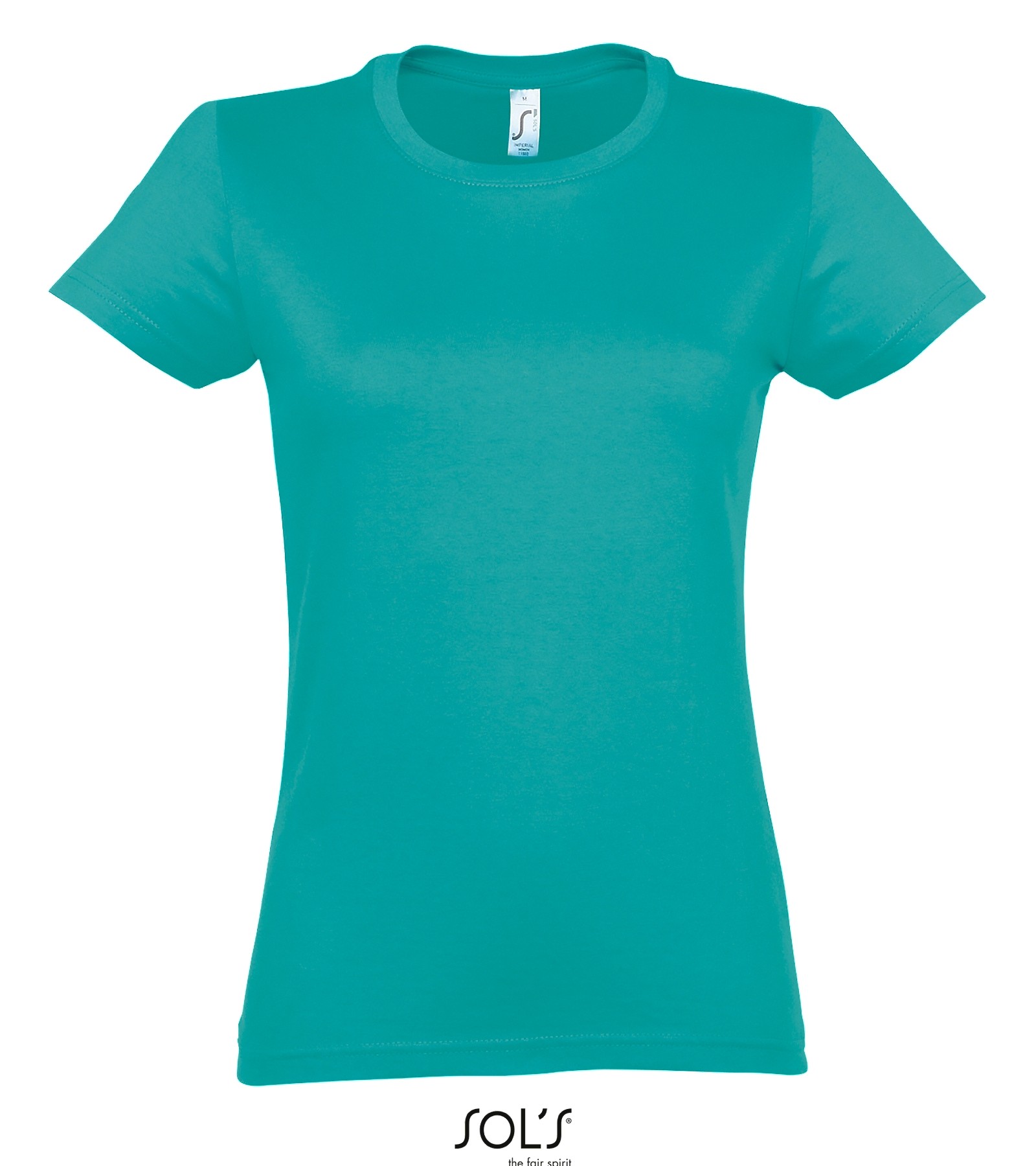 SOLS IMPERIAL ženské triko 190 gr CARIBBEAN BLUE