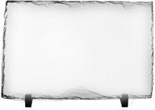Sublimační břidlice bílá 20 x 30 cm